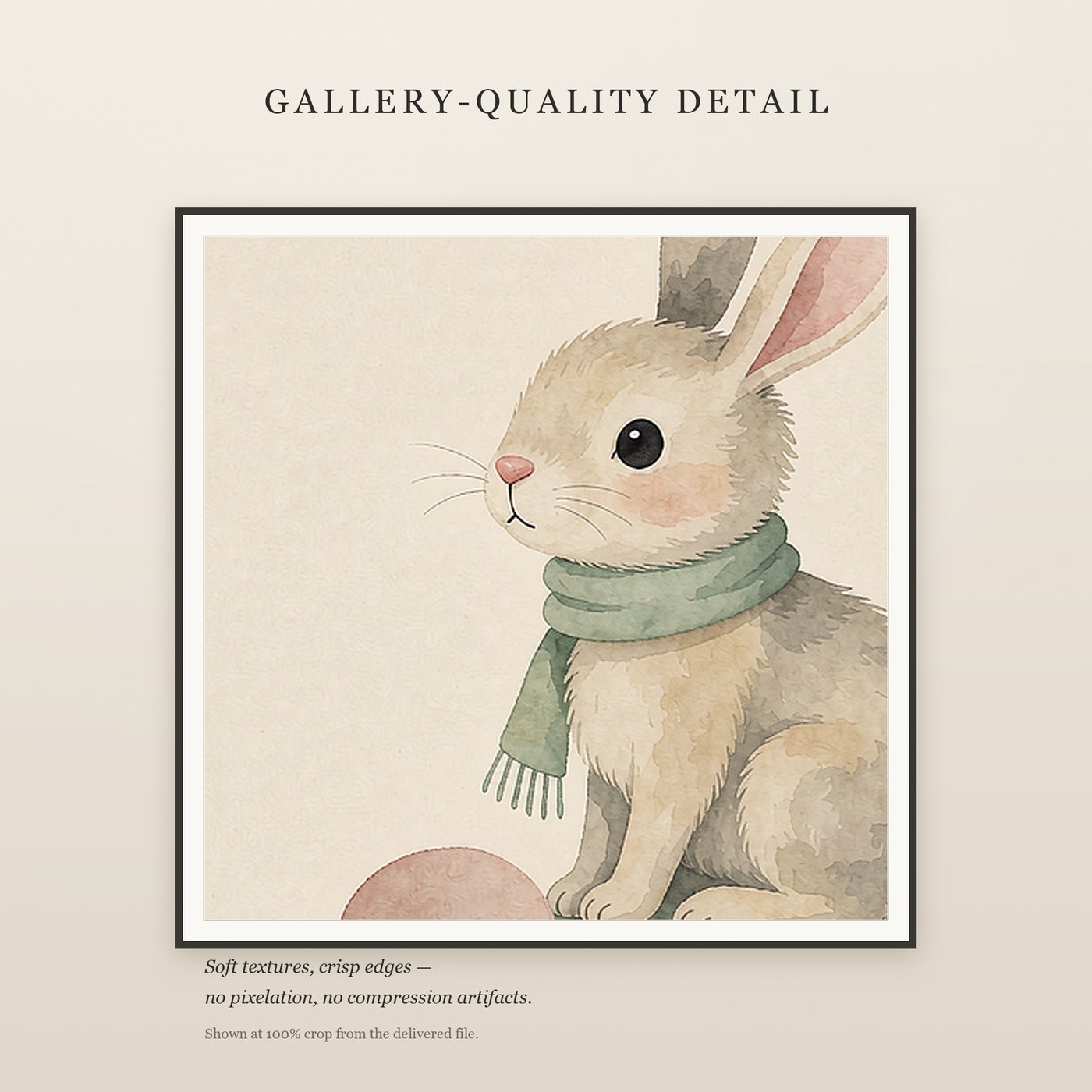 A three-piece row of minimalist nursery prints framed on a wall